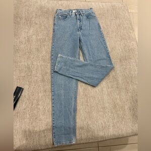 Guess Light Blue Straight Leg Jeans